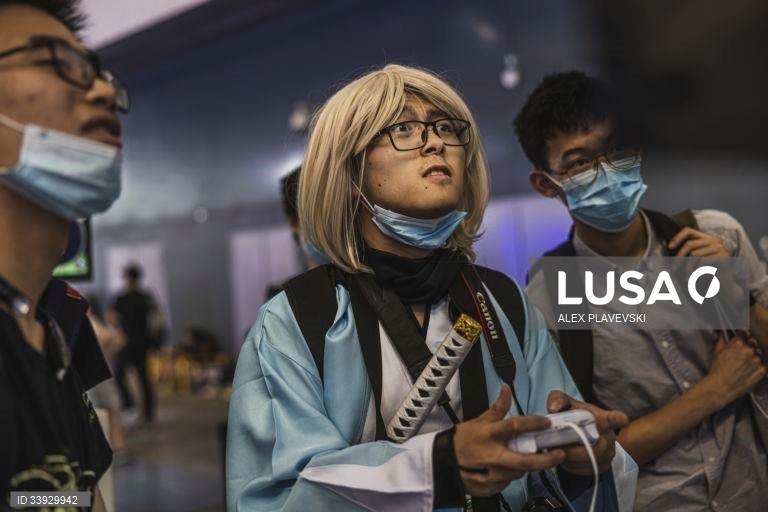 Abertura da Feira International 'Comics and Games' em Xangai