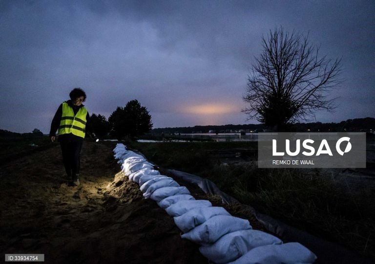 Cheias no norte da Europa