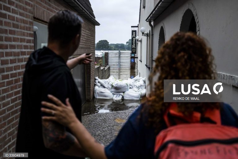 Cheias no norte da Europa