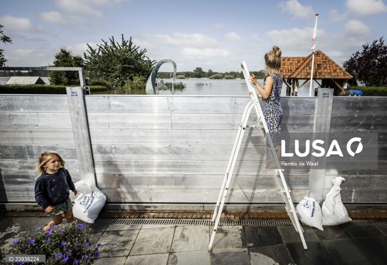 Cheias no norte da Europa