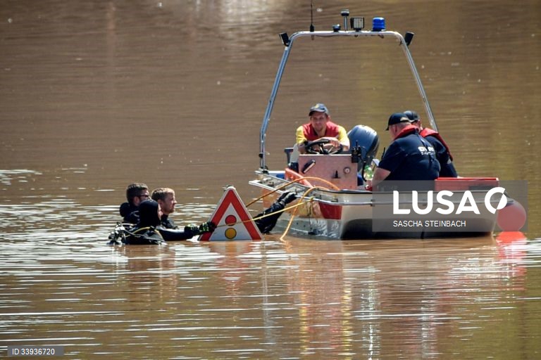 Cheias no norte da Europa