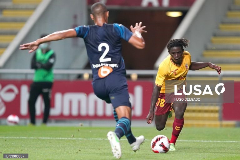 Sporting de Braga empata por 1-1 com o Marselha no Estádio Municipal de Braga