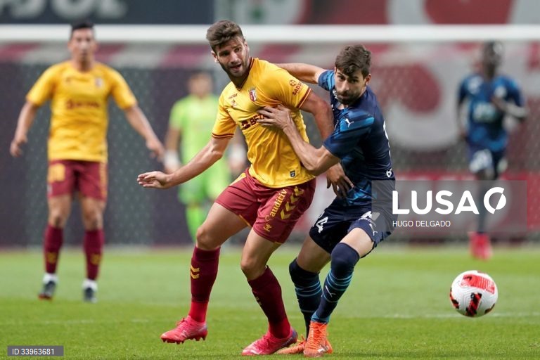 Sporting de Braga empata por 1-1 com o Marselha no Estádio Municipal de Braga