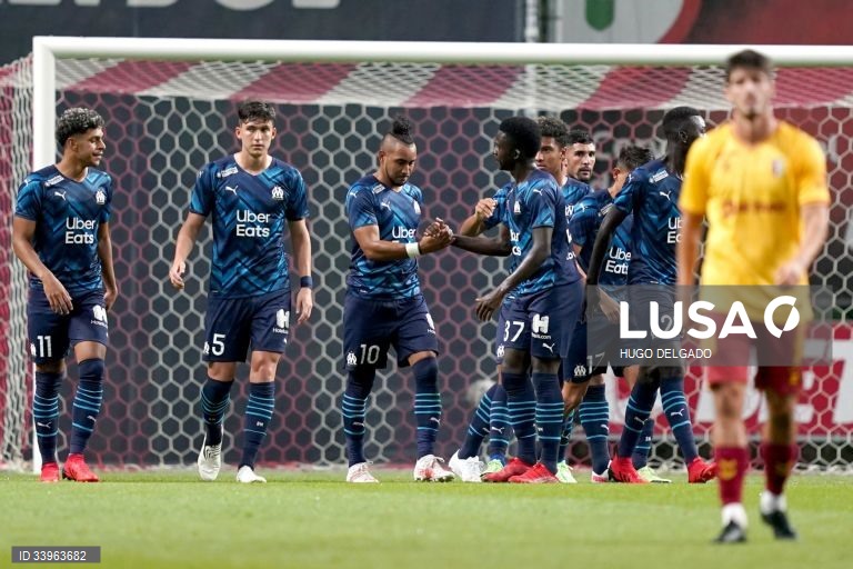 Sporting de Braga empata por 1-1 com o Marselha no Estádio Municipal de Braga