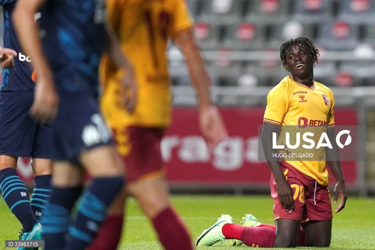 Sporting de Braga empata por 1-1 com o Marselha no Estádio Municipal de Braga