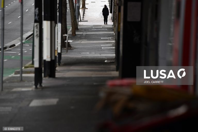 Covid-19: Confinamento em Sidnei