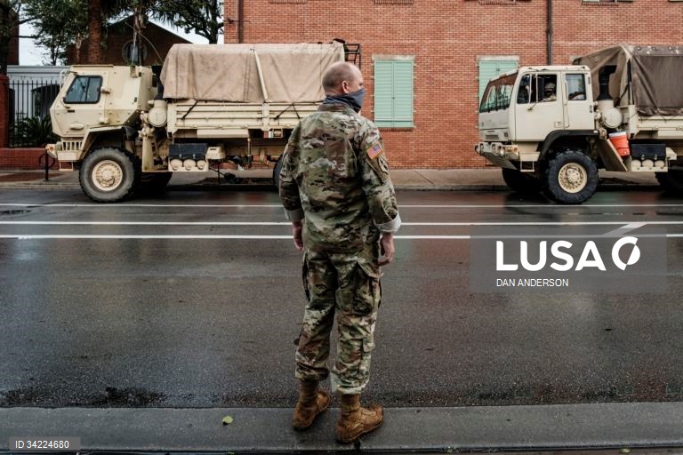 Passagem do furacão Ida em Nova Orleães