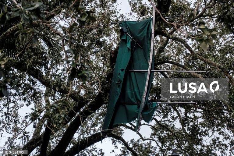 Passagem do furacão Ida em Nova Orleães