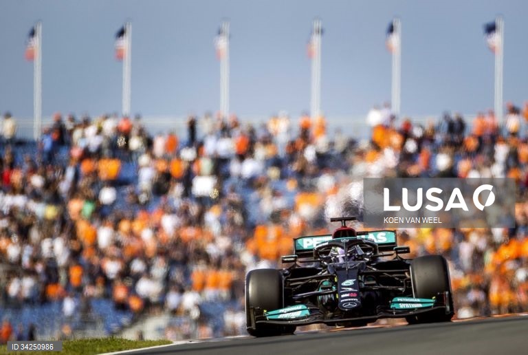 Seesão de treinos do Grande Prémio de Fórmula 1 dos Países Baixos