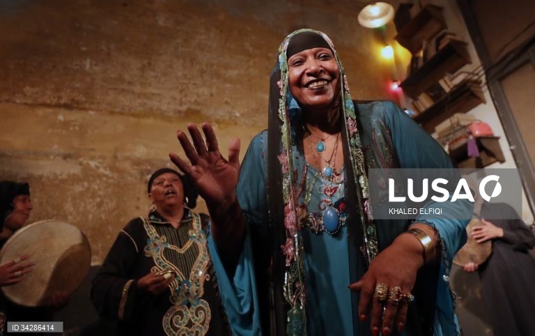 Dança 'Zar' no Egito