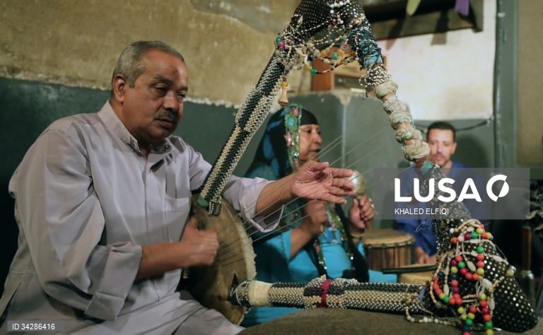 Dança 'Zar' no Egito