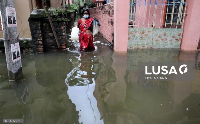 Monção a sul de Calcutá