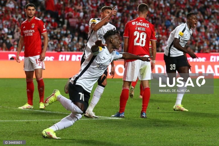O Benfica sofreu a primeira derrota na I Liga portuguesa de futebol e ficou com uma liderança menos confortável, ao perder por 1-0 na receção ao Portimonense, em jogo da oitava jornada da prova.