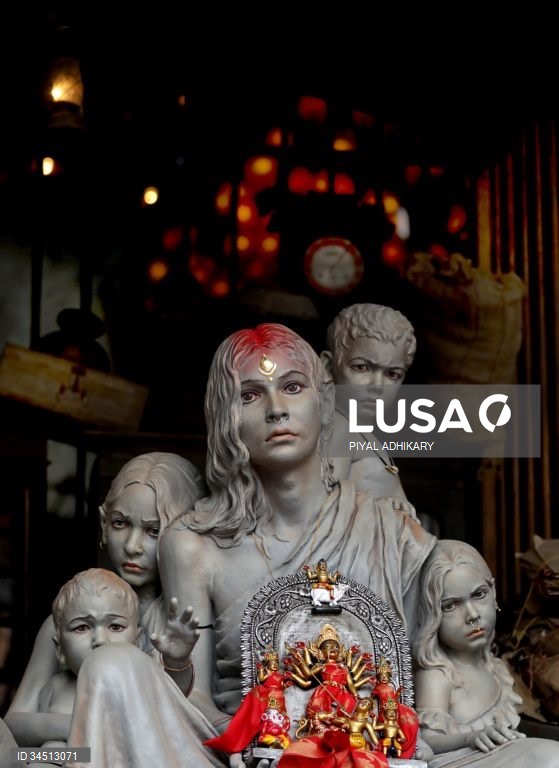 Índia: Celebrações do Festival Durga Puja em Kolkata