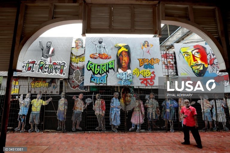 Índia: Celebrações do Festival Durga Puja em Kolkata