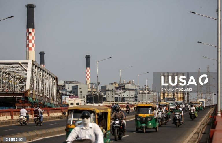 Índia: Central elétrica a carvão de Ahmedabad