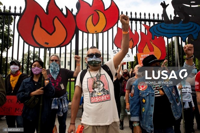 EUA: Protesto pelo clima em Washington