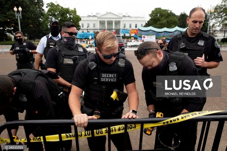 EUA: Protesto pelo clima em Washington