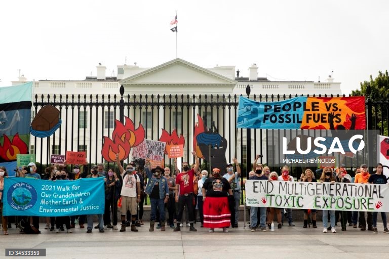 EUA: Protesto pelo clima em Washington