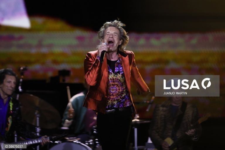 Concerto dos Rolling Stones em Madrid