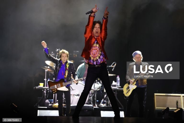 Concerto dos Rolling Stones em Madrid