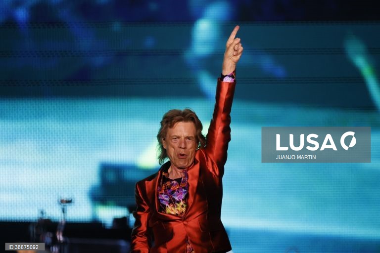 Concerto dos Rolling Stones em Madrid