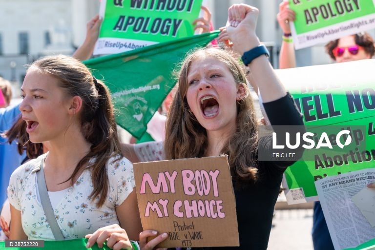 EUA: Manifestações pró e contra o aborto em Washington