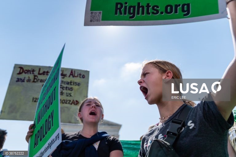 EUA: Manifestações pró e contra o aborto em Washington