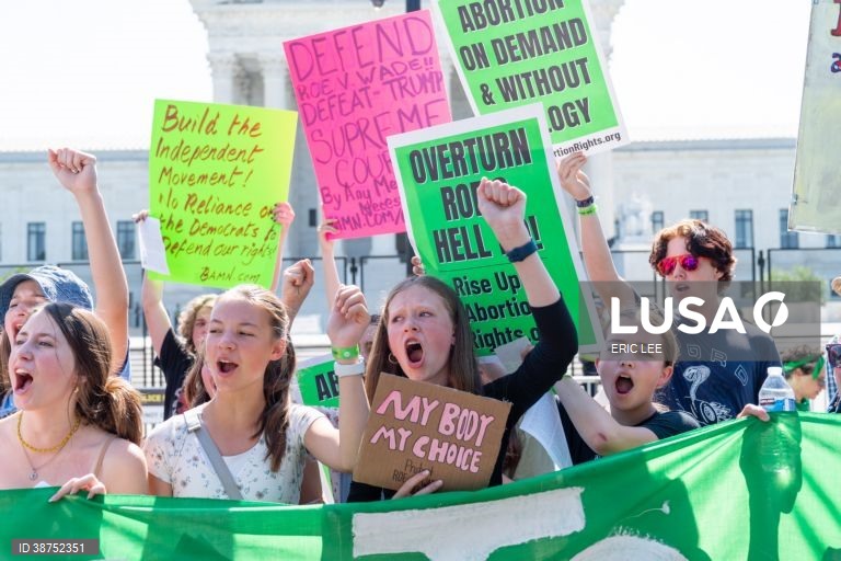 EUA: Manifestações pró e contra o aborto em Washington