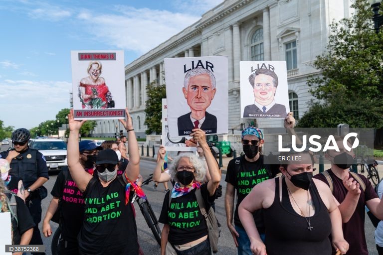 EUA: Manifestações pró e contra o aborto em Washington