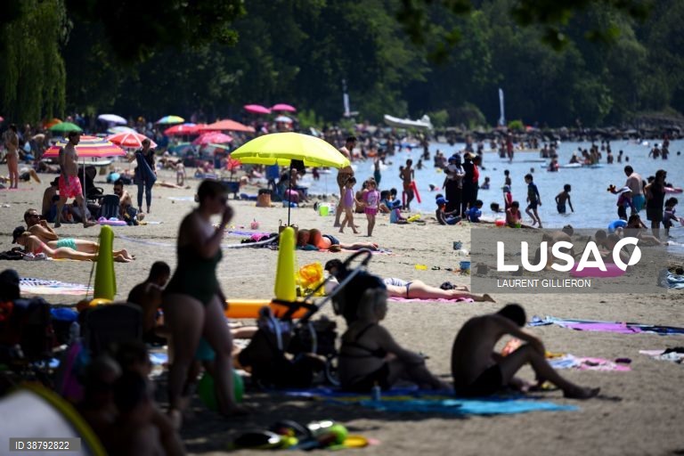 Suíça: Onda de calor