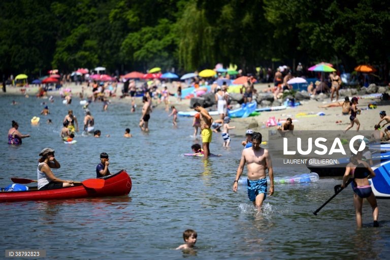 Suíça: Onda de calor