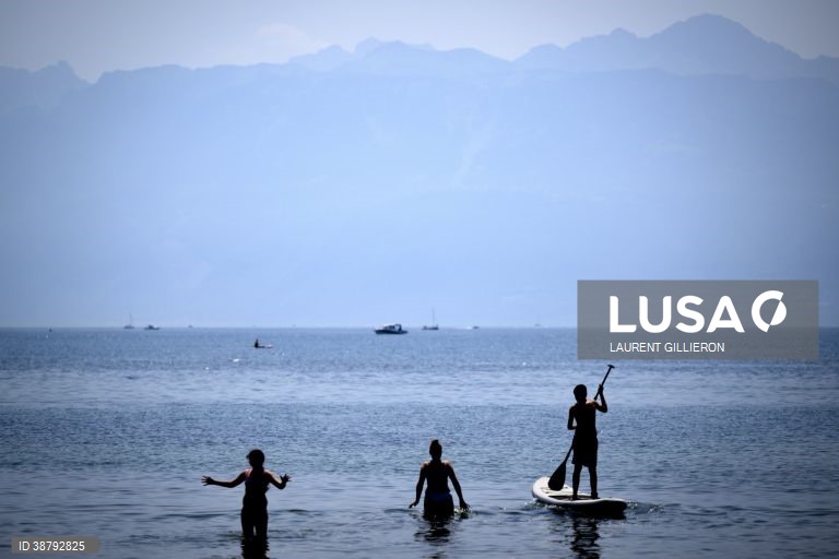 Suíça: Onda de calor