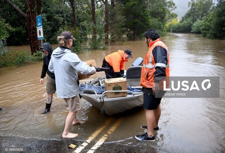 Austrália: Inundações afectam Nova Gales do Sul