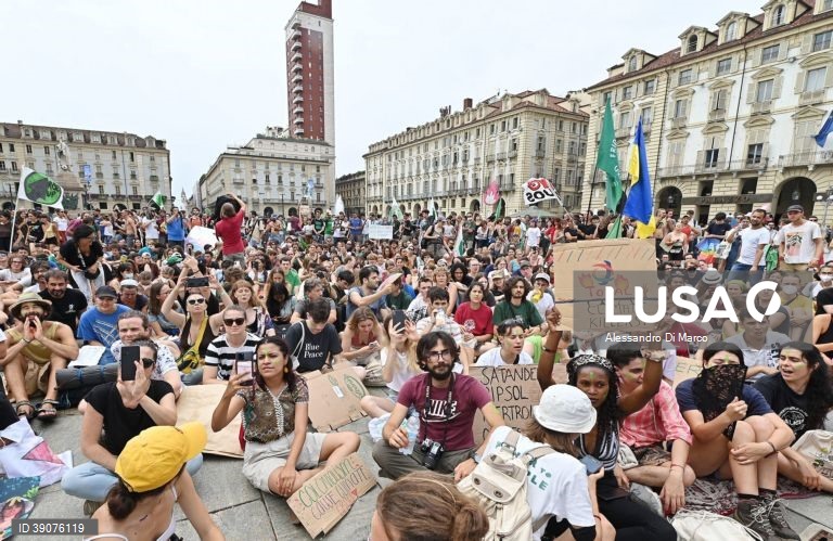 Turim: Manifestação Fridays for Future 