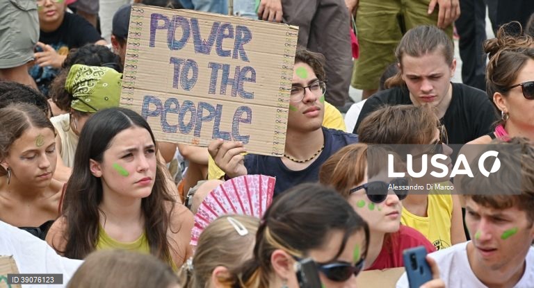 Turim: Manifestação Fridays for Future 