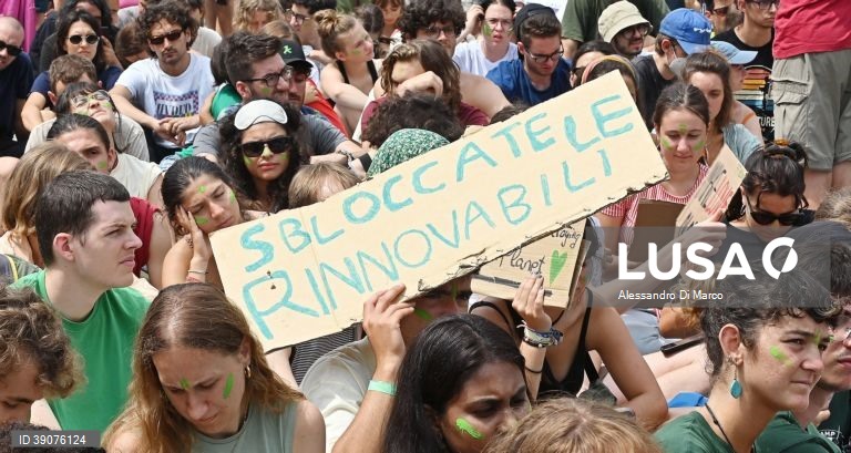 Turim: Manifestação Fridays for Future 