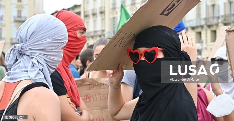 Turim: Manifestação Fridays for Future 