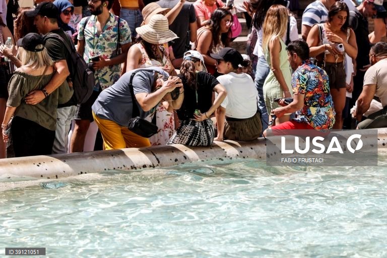 Itália: Dia de calor em Roma
