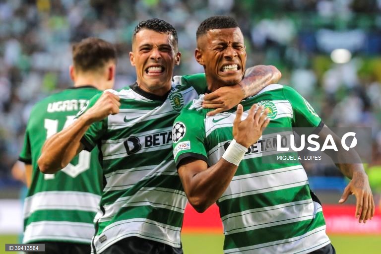 Sporting vence Tottenham, por 2-0, em jogo da Liga dos Campeões de futebol