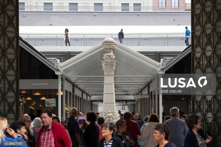 Abertura do Mercado do Bolhão depois de quatro anos de obras de requalificação, Porto, 15 de setembro de 2022.   JOSÉ COELHO/LUSA