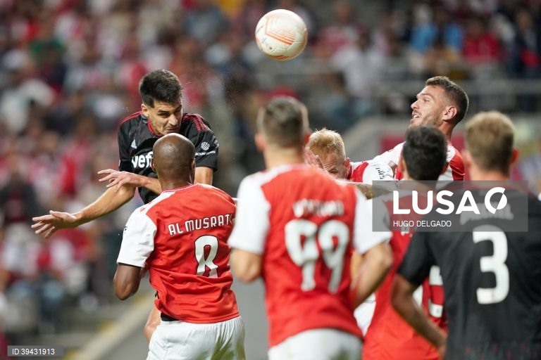 Sporting de Braga vence Union Berlim, por 1-0, em jogo da Liga Europa de futebol
