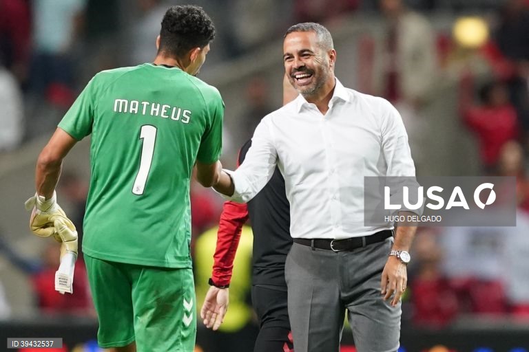 Sporting de Braga vence Union Berlim, por 1-0, em jogo da Liga Europa de futebol