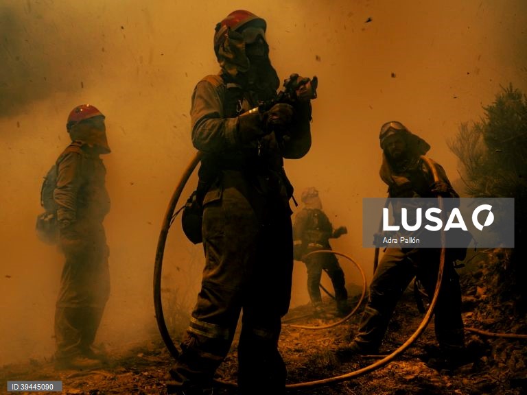 05-10. Adra Pallón é o grande vencedor do prémio de fotojornalismo Estação Imagem 2022, que distingue os melhores trabalhos de fotojornalismo. Trata-se de uma reportagem no norte de Espanha, que aborda o tema dos incêndios florestais, que este ano atingiram na Europa proporções nunca vistas. Coimbra 17 de setembro de 2022. ADRA PALLÓN / ESTAÇÃO IMAGEM / LUSA +++PROIBIDA A COMERCIALIZAÇÃO+++