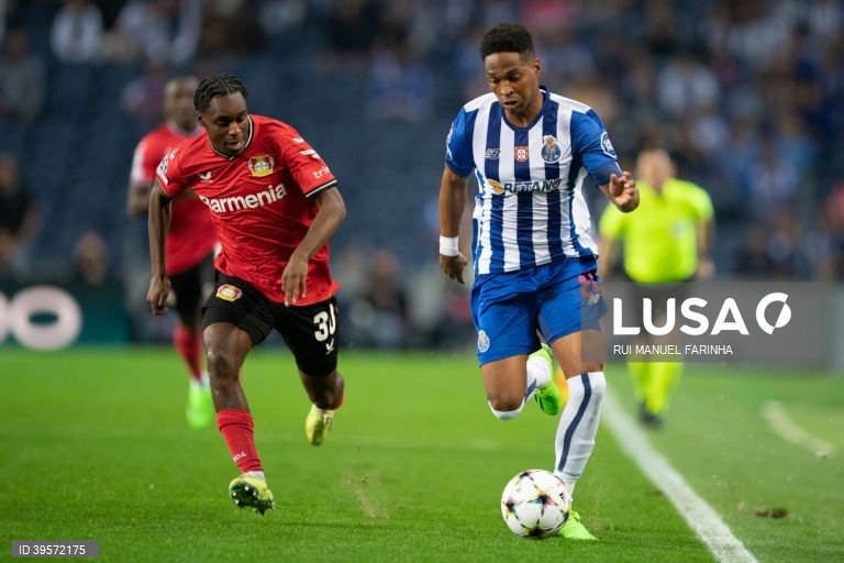 FC Porto vence por 2-0 Bayer Leverkusen em jogo da Liga dos Campeões de futebol