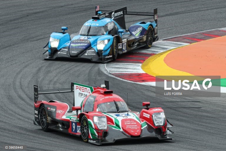 A equipa da  Prema Racing (N9) em ação no Autódromo Internacional do Algarve nas 4 horas de Portimão, 6º. e última prova de European Le Mans Series, Portimão, 16 de outubro de 2022. LUÍS FORRA/LUSA