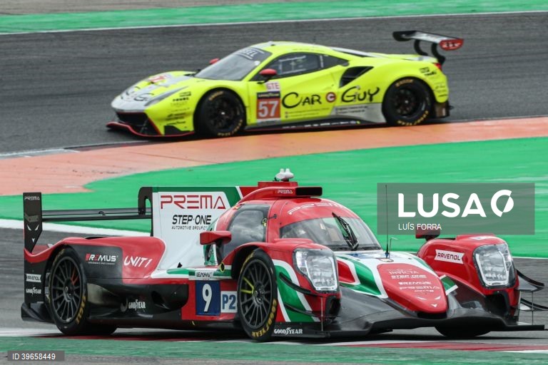 A equipa da  Prema Racing (N9) em ação no Autódromo Internacional do Algarve nas 4 horas de Portimão, 6º. e última prova de European Le Mans Series, Portimão, 16 de outubro de 2022. LUÍS FORRA/LUSA