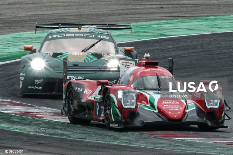 A equipa da  Prema Racing (F) em ação no Autódromo Internacional do Algarve nas 4 horas de Portimão, 6º. e última prova de European Le Mans Series, Portimão, 16 de outubro de 2022. LUÍS FORRA/LUSA
