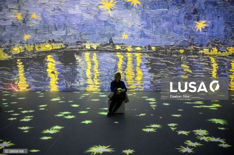 Exposição imersiva de Van Gogh na Guatemala
