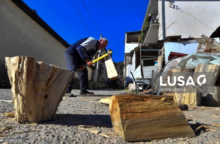 Macedónia do Norte: Crise energética faz disparar os preços da lenha